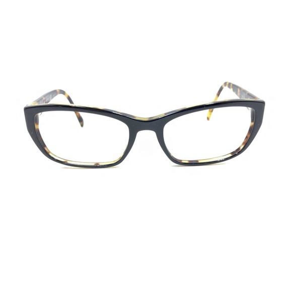 Prada VPR 18O NAI-1O1 Black Tortoise Brown Eyeglasses Frames 54-18 135 Italy - Picture 6 of 12